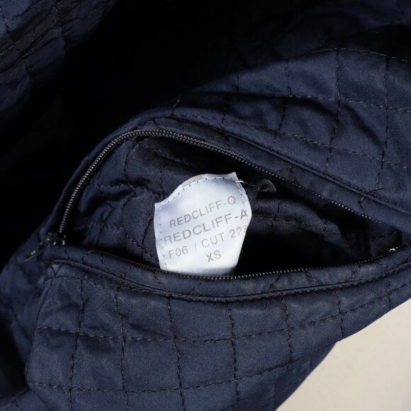 Burberry London Redcliff XS jacket coat quilted nova check lining navy - Picture 14 of 16